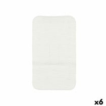 Non-slip Shower Mat Berilo BM814-4070 - 317 White PVC 69,3 x 40 x 1 cm (6 Units)