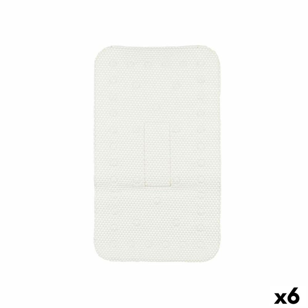 Tapis de Douche Antidérapant Berilo BM814-4070 - 317 Blanc PVC 69,3 x 40 x 1 cm (6 Unités)