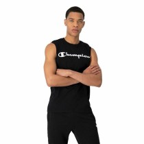 Maillot de Corps sans Manches pour Homme Champion Crewneck Noir