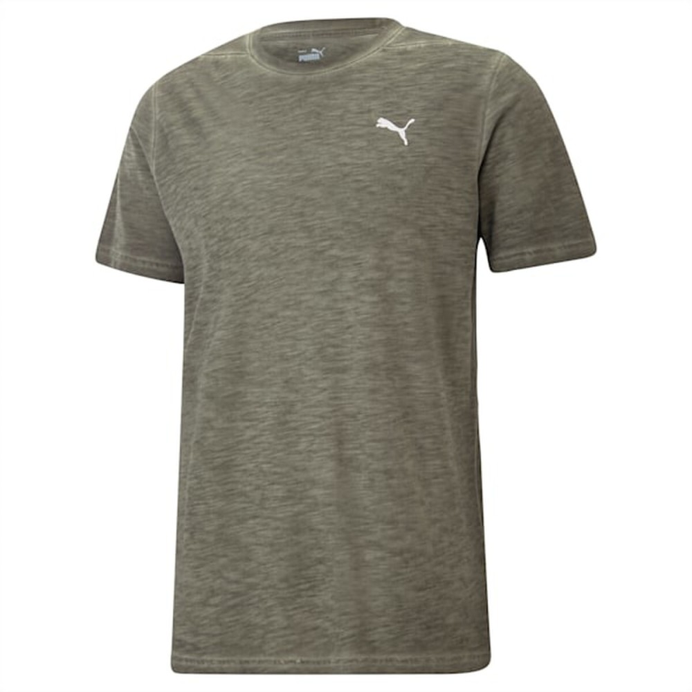 Herren Kurzarm-T-Shirt Puma Studio Foundation grün Olive