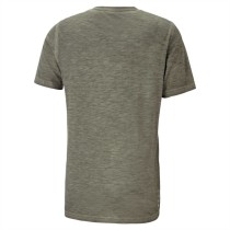 Herren Kurzarm-T-Shirt Puma Studio Foundation grün Olive