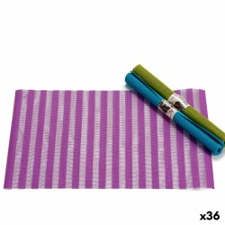 Table Mat Kinvara TSL-1010F Blue Green Purple 45 x 30 x 0,1 cm (36 Units)