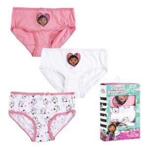 Pack de culottes pour fille Gabby's Dollhouse 3 Unités Multicouleur