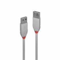 USB-Kabel LINDY 36713 2 m Schwarz Grau