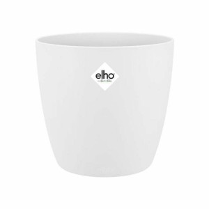 Pot Elho Blanc Plastique Rond