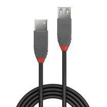 Câble USB LINDY 36701 Noir 50 cm (1 Unités)