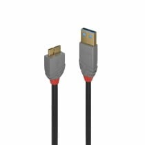 USB Cable LINDY 36765 Black 50 cm (1 Unit)