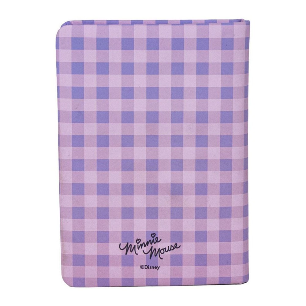 Notebook Minnie Mouse SQUISHY Lilac 18 x 13 x 1 cm