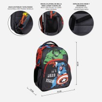 School Bag The Avengers Black 32 x 15 x 42 cm