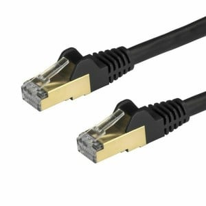 UTP Category 6 Rigid Network Cable Startech 6ASPAT1MBK 1 m