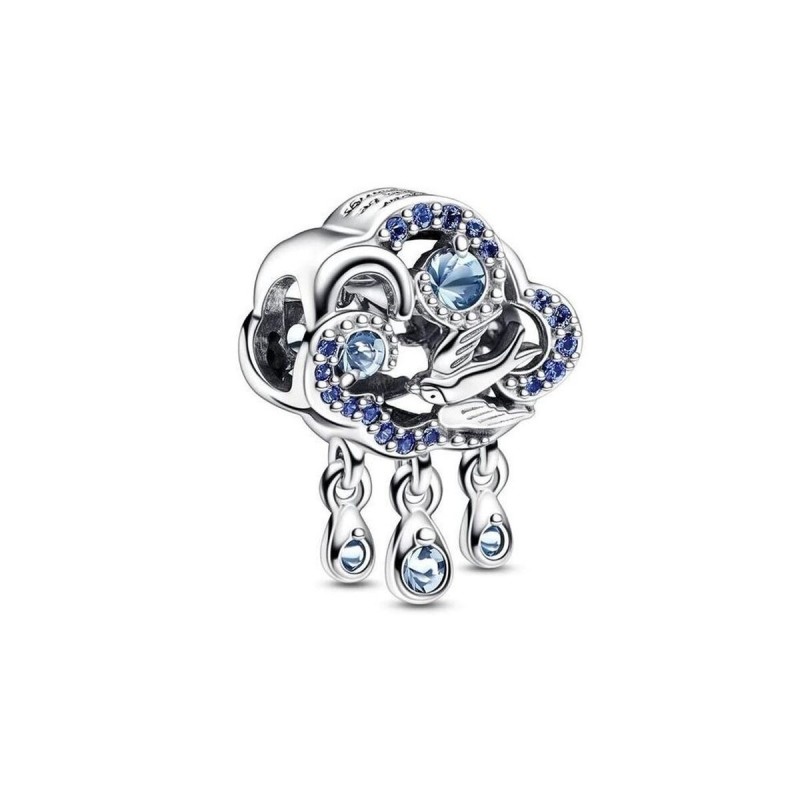 Woman's charm link Pandora SNOWFLAKE SNOWGLOBE