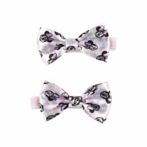 Pinces à cheveux Disney   Rose Minnie Mouse Lien Lot (3 Pièces)