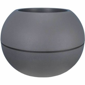 Plant pot Riviera 814276 Grey Circular Ball Ø 40 cm