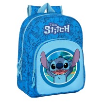 Schulrucksack Stitch Blau 26 x 34 x 11 cm