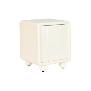 Nightstand DKD Home Decor White MDF Wood 45 x 40 x 55 cm