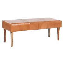 Bench DKD Home Decor Camel Wood 122 x 41 x 46 cm