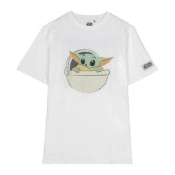 Child's Short Sleeve T-Shirt The Mandalorian White