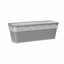 Planter Stefanplast Cloe Grey Plastic 49,5 x 17 x 19 cm (12 Units)