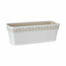 Jardinière Stefanplast Gaia Blanc Plastique 49,5 x 17 x 19 cm (12 Unités)