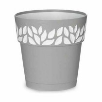 Self-watering flowerpot Stefanplast Cloe Grey Plastic 19 x 19 x 19 cm (12 Units)