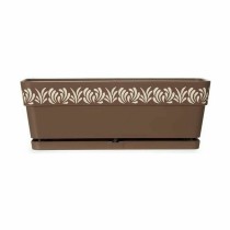 Jardinière Stefanplast Gaia Marron Plastique 18 x 17 x 49,5 cm (12 Unités)
