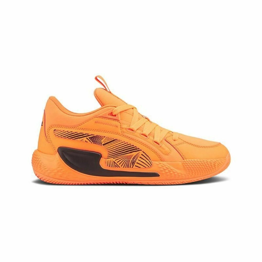 Chaussures de Basket-Ball pour Adultes Puma Court Rider Chaos La Orange