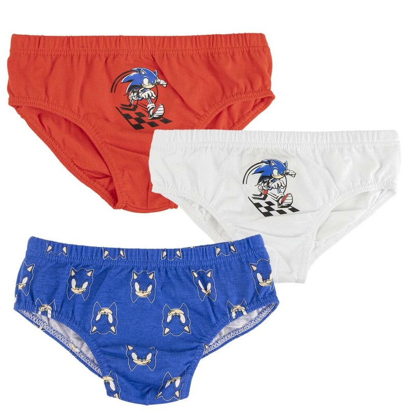 Pack of Underpants Sonic 3 Units Multicolour