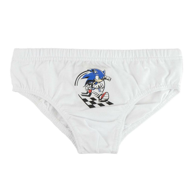 Packung Unterhosen Sonic 3 Stück Bunt