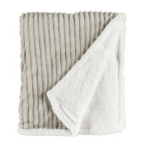 Blanket White Grey 200 x 150 x 1,5 cm (6 Units)