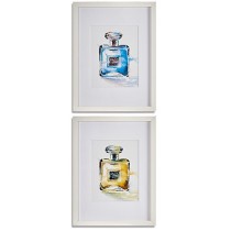 Painting Perfume Glass Particleboard 33 x 3 x 43 cm (6 Units)