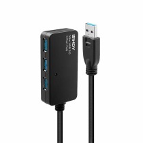 Hub USB LINDY 43159 Schwarz