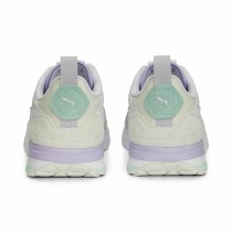 Baskets Casual pour Femme Puma R22 Beige