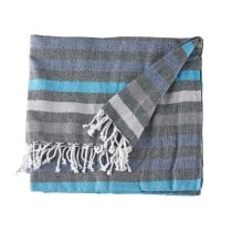 Foulard multi-usages 160 x 200 cm Bleu (12 Unités)