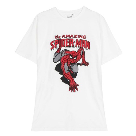 Kurzarm-T-Shirt für Kinder Spider-Man Weiß