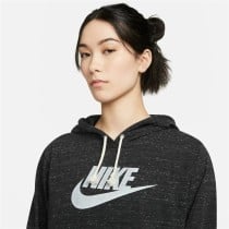 Damen Sweater mit Kapuze Nike Sportswear Gym Vintage Schwarz