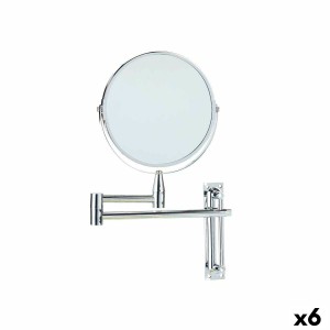 Magnifying Mirror Berilo B1611 - 344 Metal Extendable Ø 17 cm (6 Units)