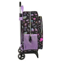 School Rucksack with Wheels Monster High Creep Black 33 x 42 x 14 cm