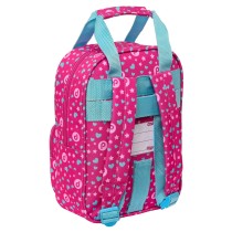 Schulrucksack Pinypon Blau Rosa 20 x 28 x 8 cm