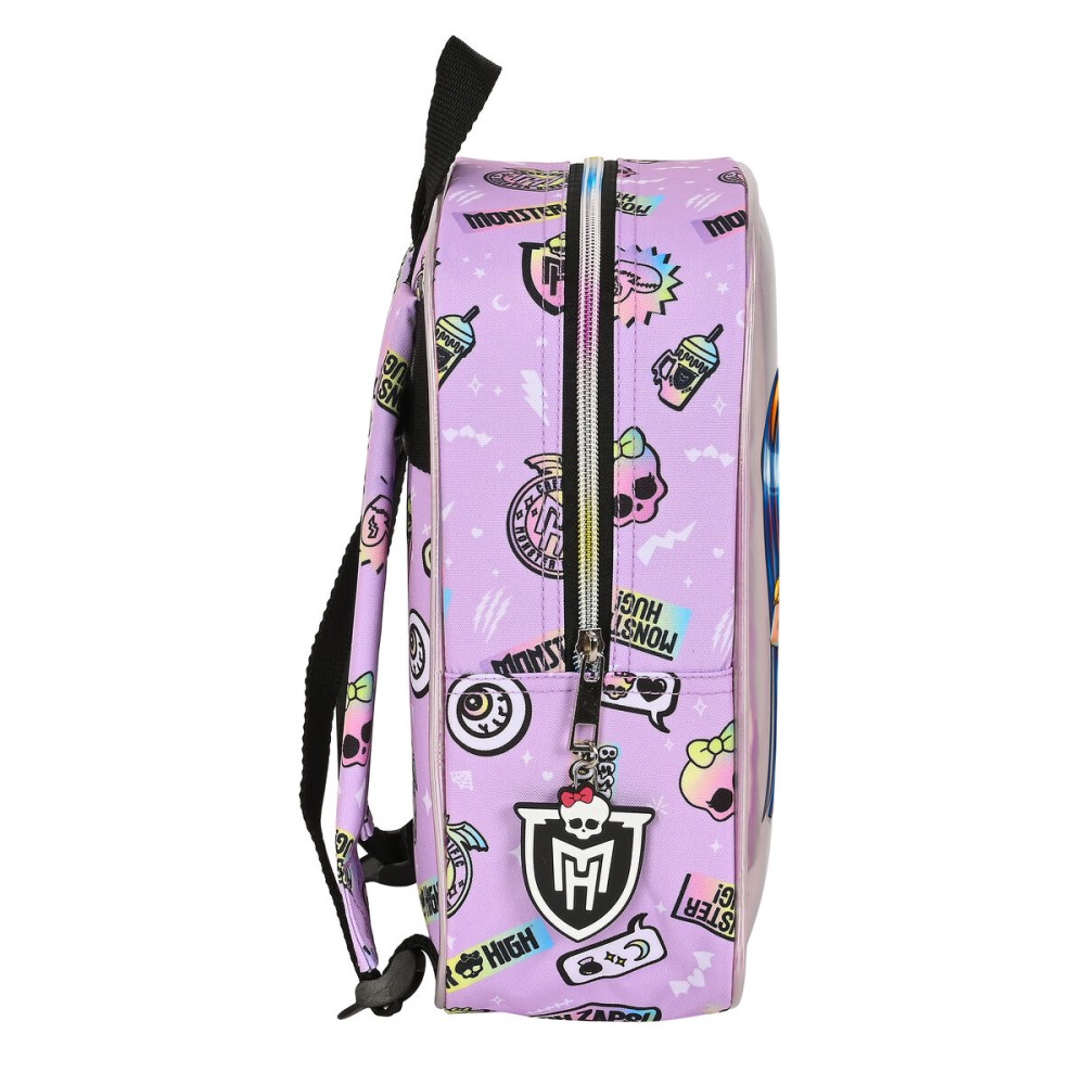 Cartable Monster High Best boos Lila 22 x 27 x 10 cm