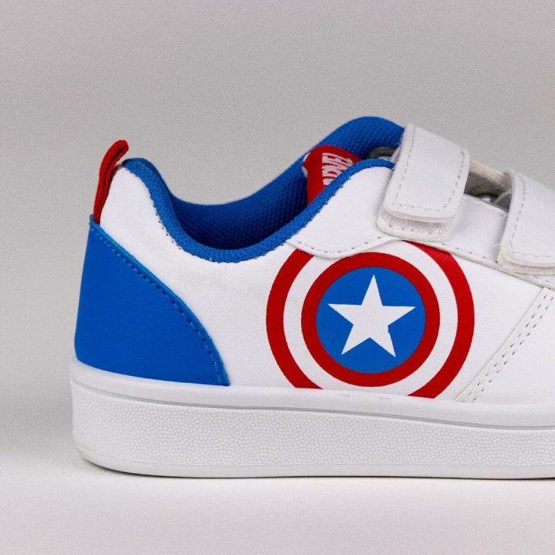 Sports Shoes for Kids The Avengers Velcro White