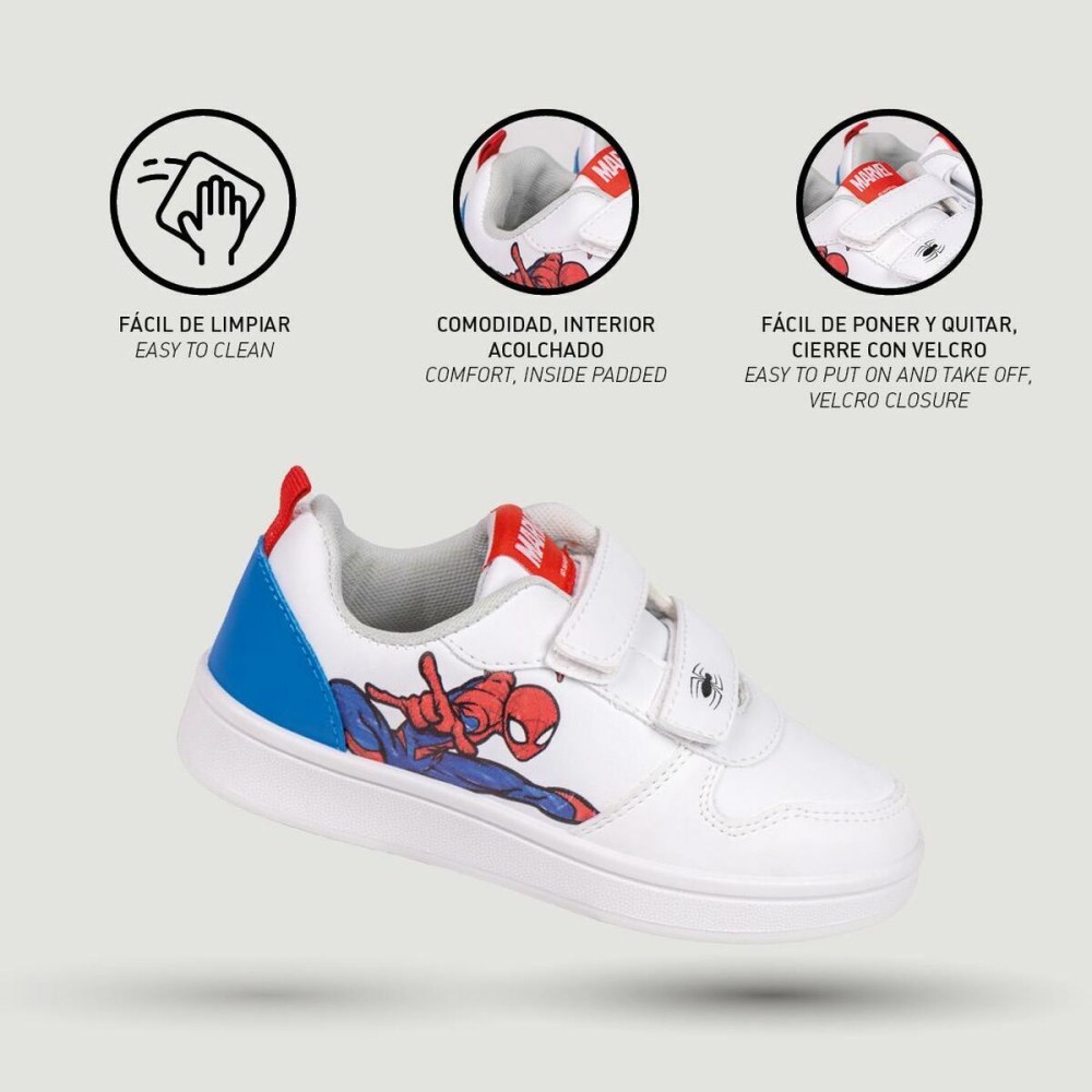 Chaussures de Sport pour Enfants Spider-Man Velcro