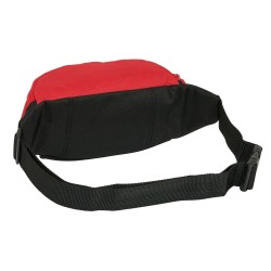 Sac banane Sevilla Fútbol Club Noir Rouge Sportif 23 x 12 x 9 cm