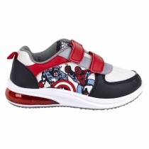 Turnschuhe mit LED The Avengers Velcro Schwarz