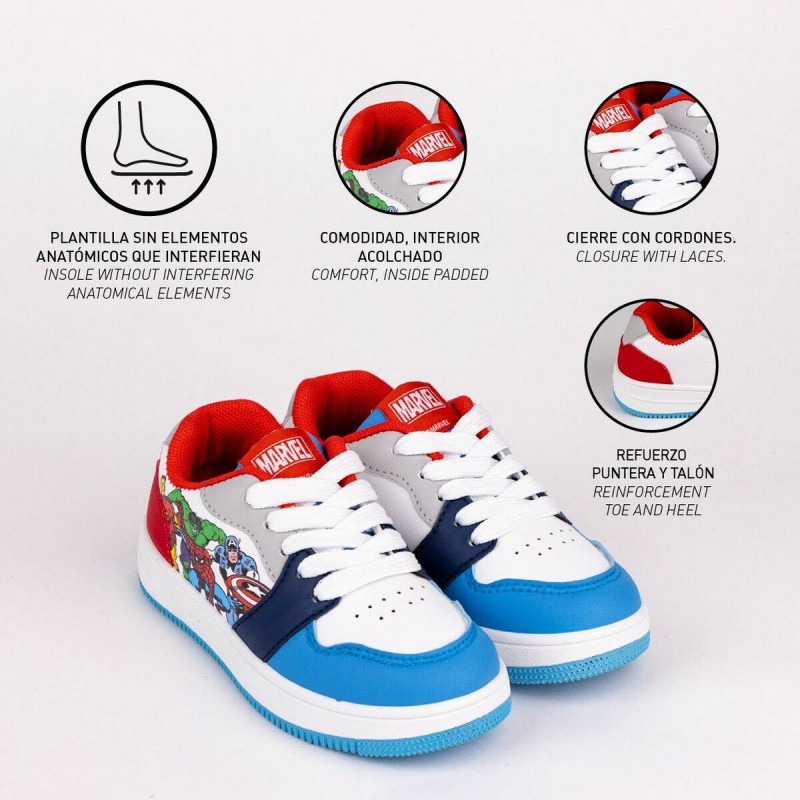 Sports Shoes for Kids Marvel Blue