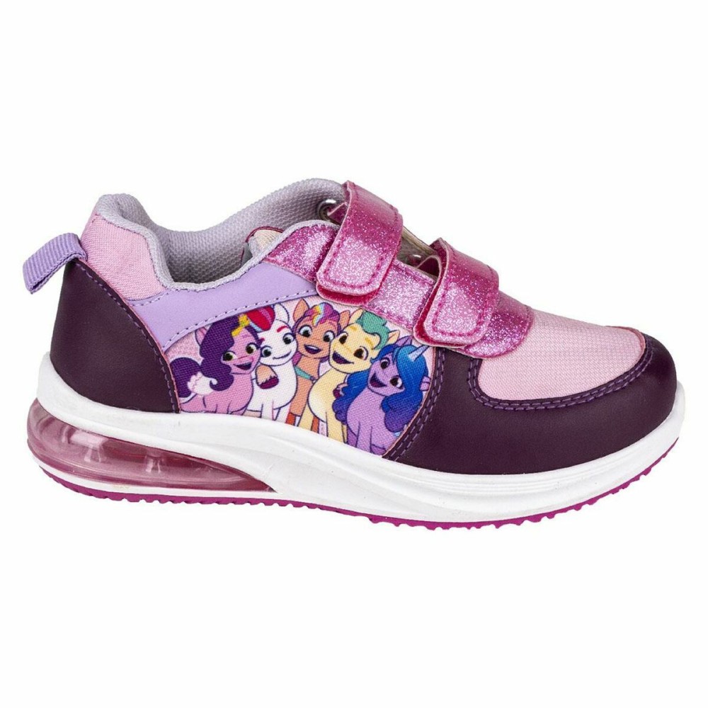 Turnschuhe mit LED My Little Pony Velcro Rosa