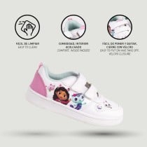 Chaussures de Sport pour Enfants Gabby's Dollhouse Velcro Blanc