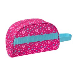 Reise-Toilettentasche Pinypon Blau Rosa Polyester 300D 26 x 16 x 9 cm