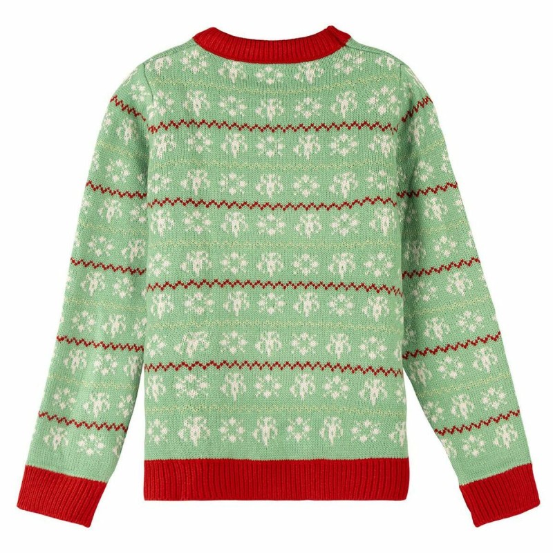 Unisex Pullover The Mandalorian Für Kinder Weihnachten grün