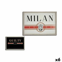 Cadre GUILTY MILAN Contre-plaqué 46 x 2 x 66 cm (6 Unités)