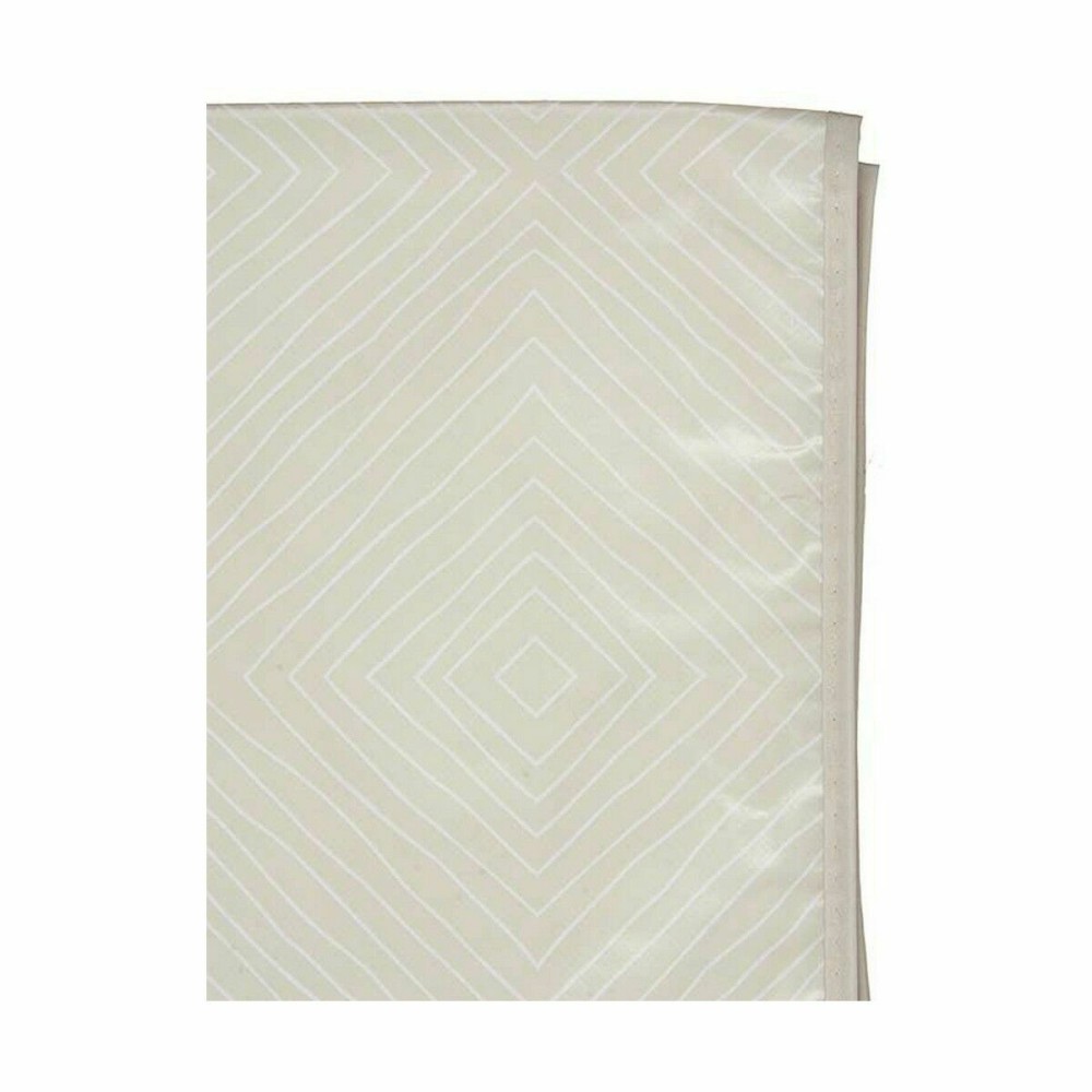 Tablecloth Oilcloth Beige Rhombus 140 x 140 cm (12 Units)